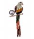 SB254 - Parrot pin magpie Saree Brooch